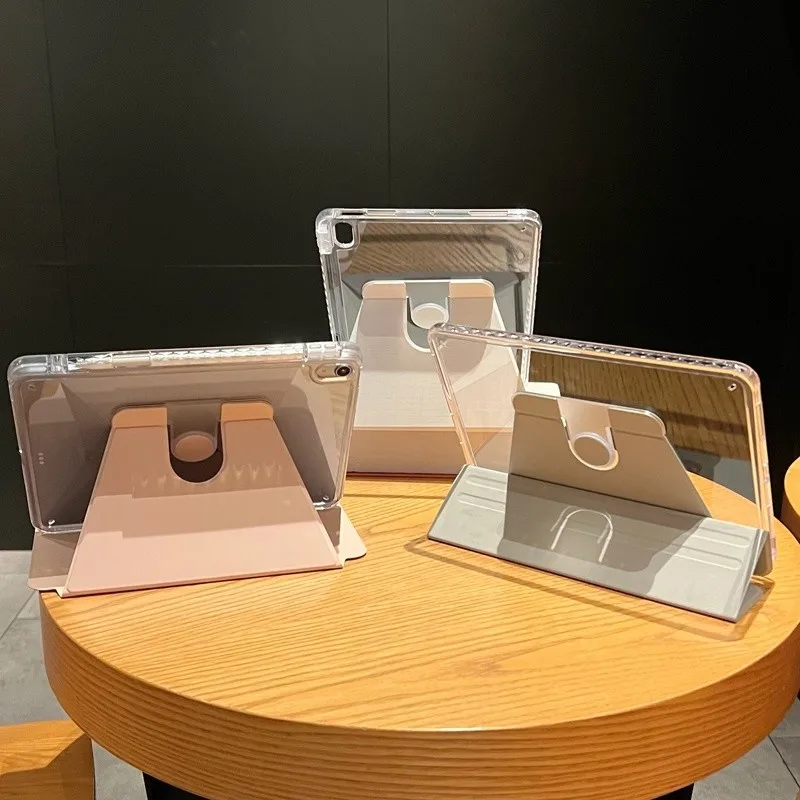 Акриловый прозрачный чехол для iPad A17 Pro 7-го поколения Mini 2024 7 8.3 11 13 12.9 Air 6 5 4 3Pro 2 1 10th