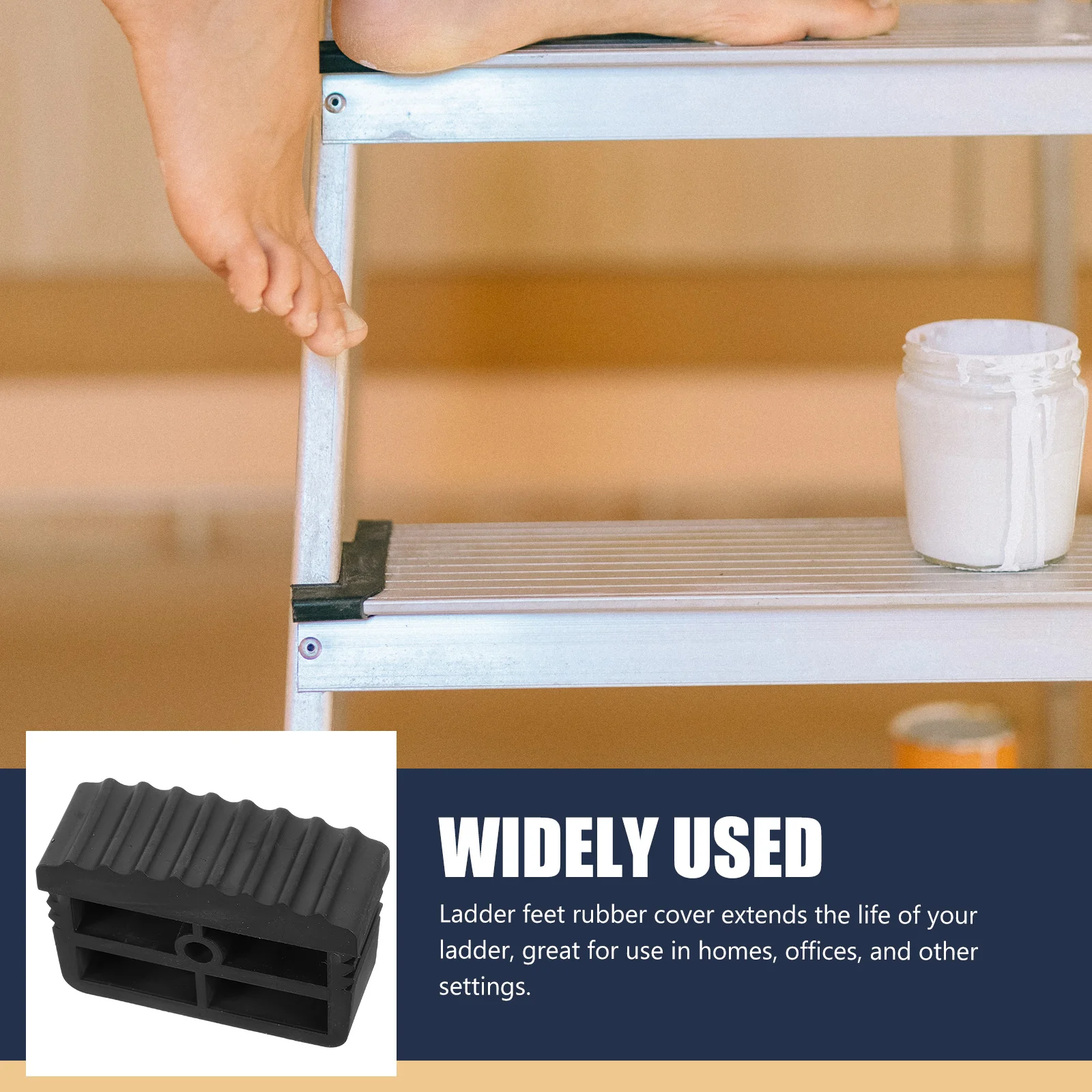 Лестничные ножки резиновая прокладка для нескользящей и стабильной лестницы