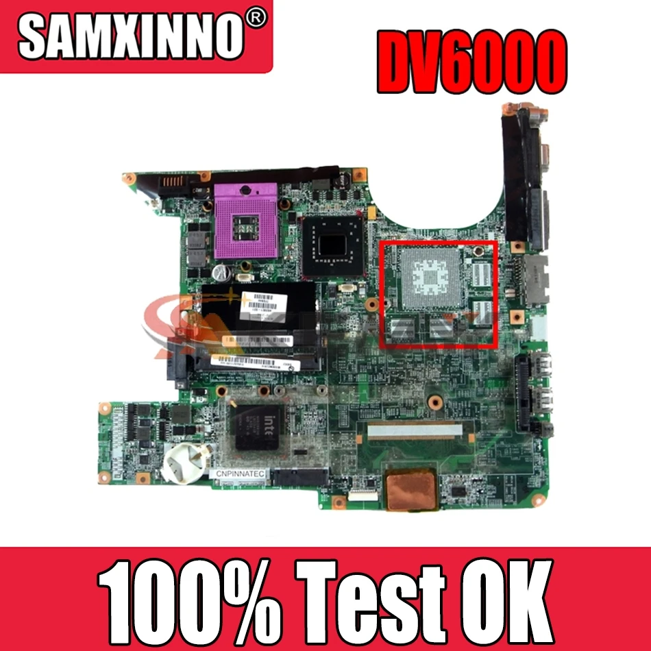 

Akemy 460901-001 For HP Pavilion Motherboard DV6000 DV6724 DV6727 DV6728 DV6729 Laptop motherboard 965GM DDR2 free cpu