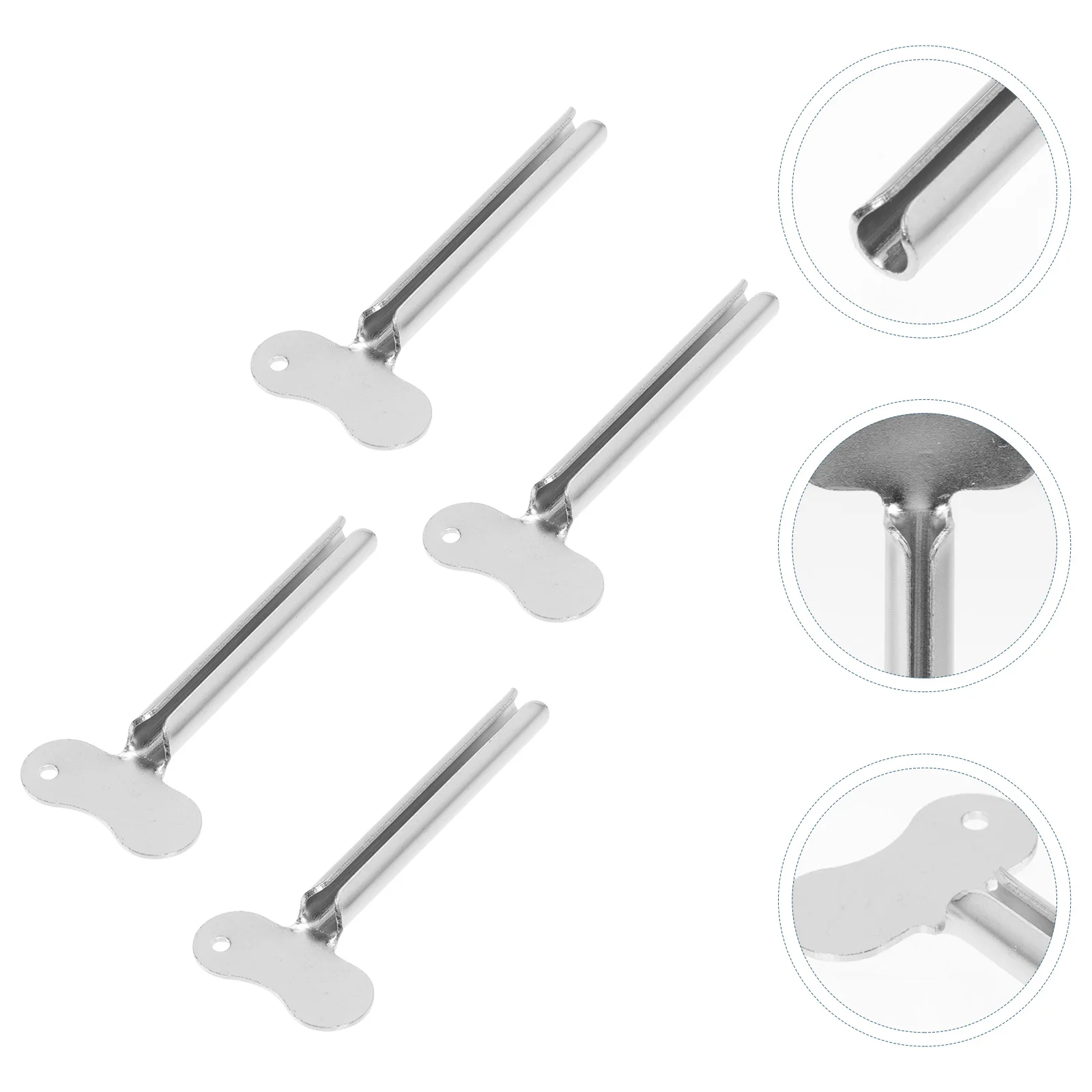 

Toothpaste Squeezer Tube Metal Bathroom Dispenser Stainless Creams Roller Steel Key Wide Kids Tool Stand Clips Rollers Saves