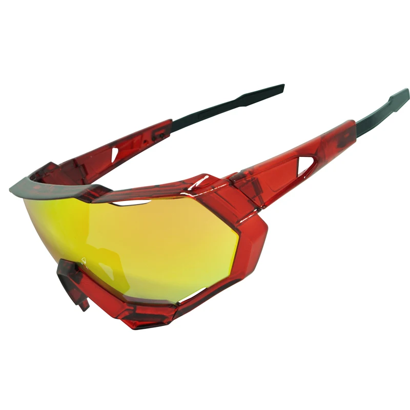 Brand Cycling Glasses Eyewear 3 Lens Sunglasses Coated Mirror UV400 Peter Outdoor Sports Goggles | Спорт и развлечения