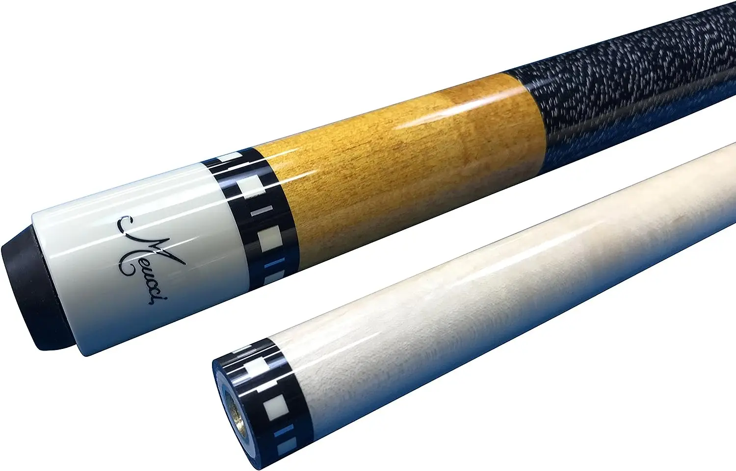 

Handcrafted Billiards Pool Cue Stick - Natural Stain + Hard CASE