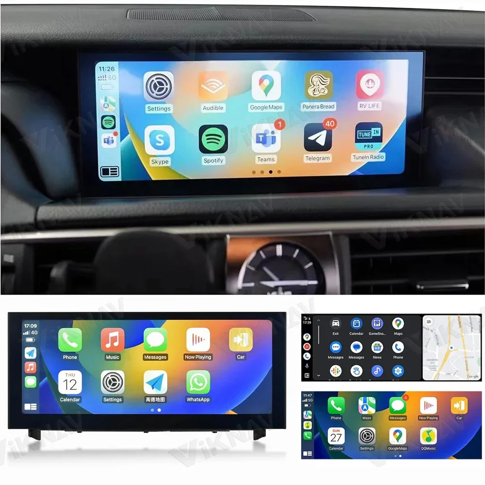 10 25-дюймовый сенсорный экран Android 13 автомобильное радио для LEXUS RC IS Series 2019-2020