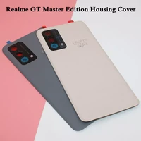 original realme gt master edition housing cover matte soft touch phone back replacement repair parts with camera lens sticker