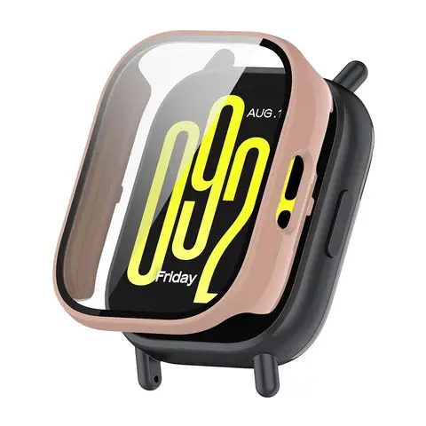 Новый чехол из закаленного стекла для Redmi Watch 5 Active/5 Lite, ремешок для умных часов, защитная пленка для экрана, бампер, пленка для Xiaomi