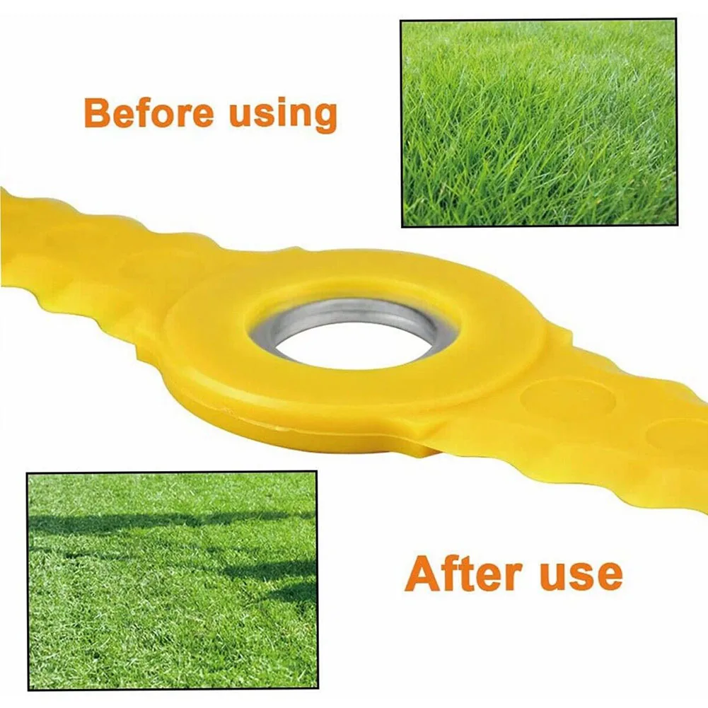 

3pcs Grass Trimmer Plastic Blade Brush Cutter Head Blades Fits SB600E SB601E SB602E Electric Trimmer Edger String Trimmer Part