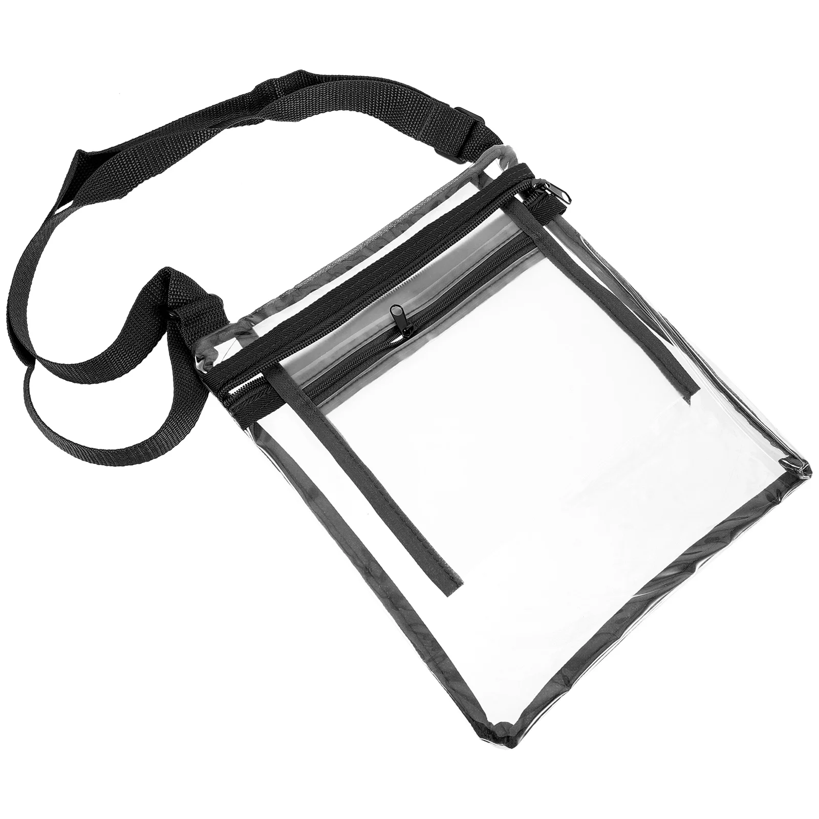 4 Pack Transparent Wallet Tote Bag Beach Crossbody Clear Stadium Phones Pu Miss Coin Purse