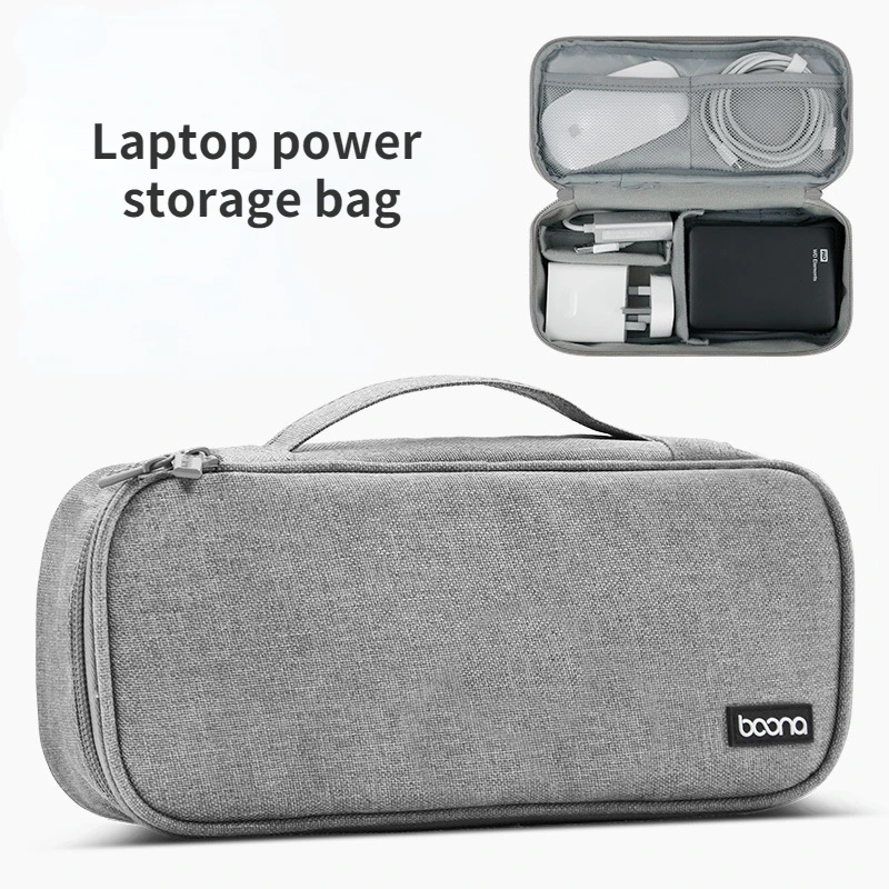 

Laptop Accessories Power Supply Adaptor Case Travel Electronic Gadgets Data Cable Mouse Bag