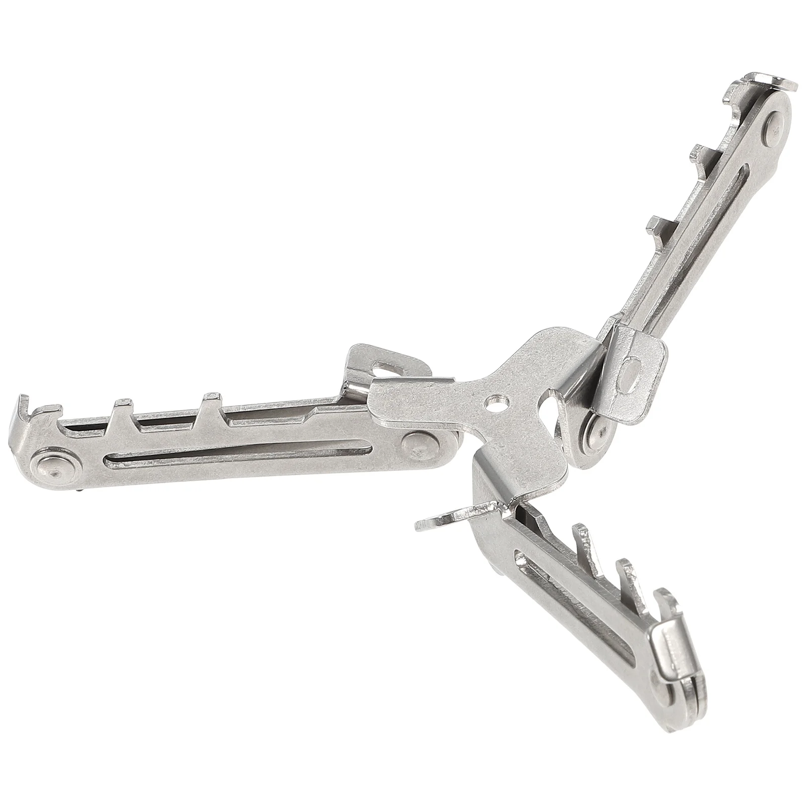 

Gas Tank Bracket Fuel Bottle Holder Stove Stand Fixed Metal Picnic Accessory Folding Fixing Brackets Camping