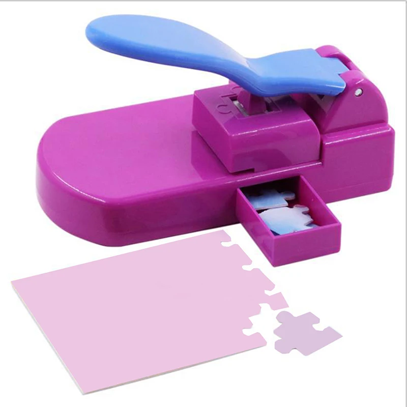 

Red /Green Creative Jigsaw Puzzle Making Machine Picture Photo Cutter Puzzle Maker for 4x6" Puzzles Children's DIY Handmade Toys