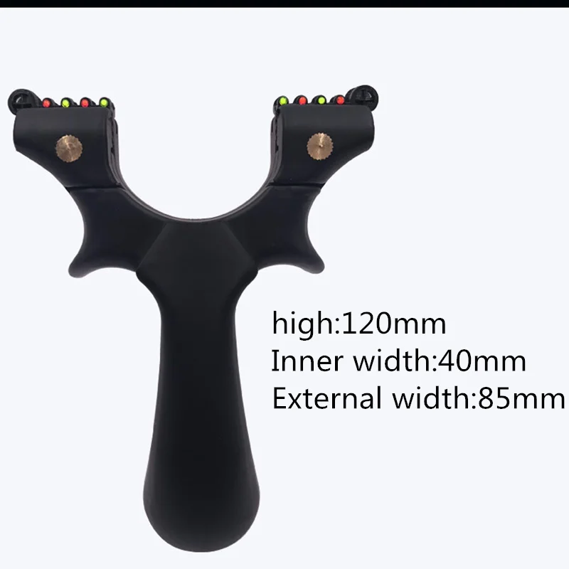 Рогатка пластиковая высокоточная с мраморной текстурой для охоты толстые и