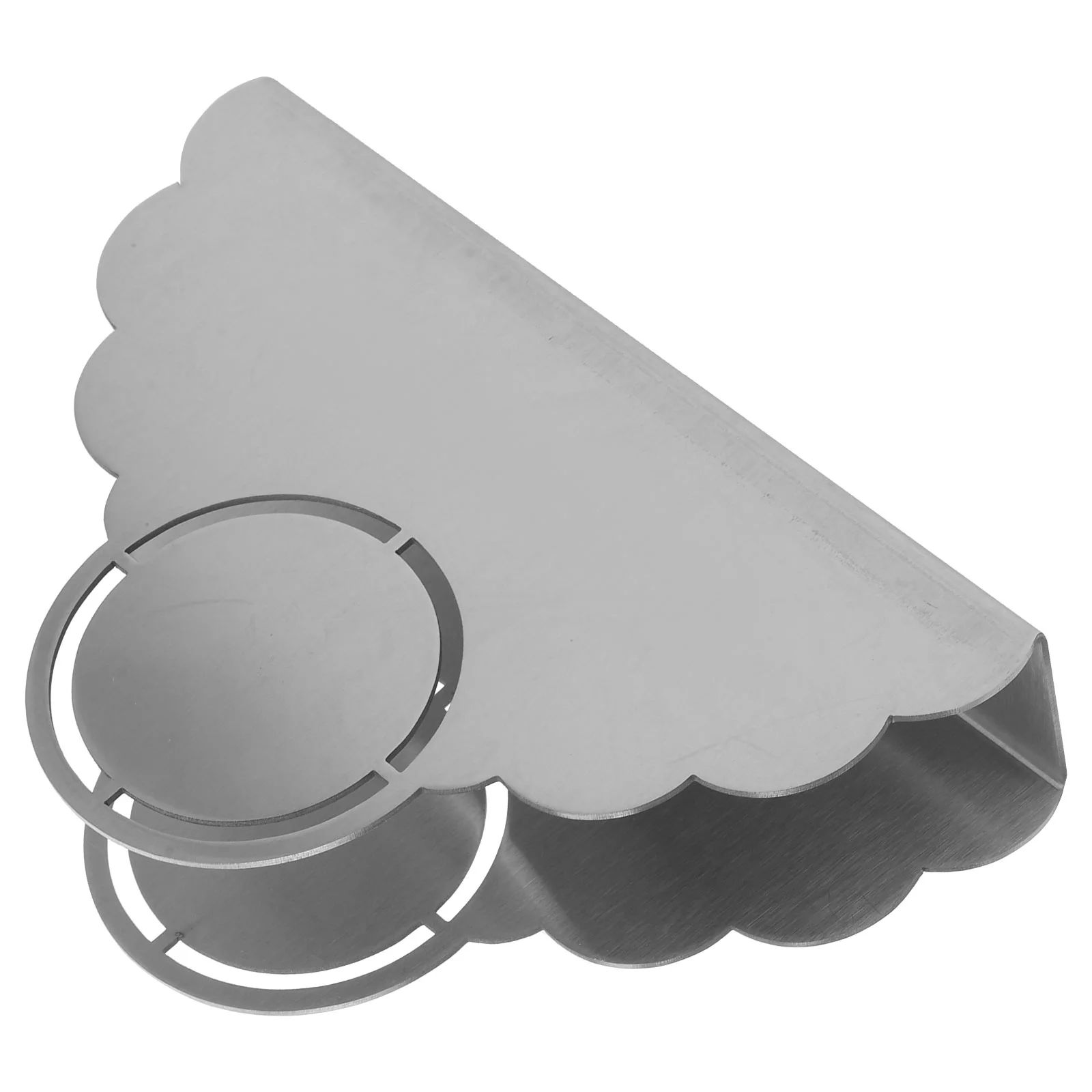 

Stainless Steel Napkin Holder Freestanding Tissue Storage Rack for Dinner Table