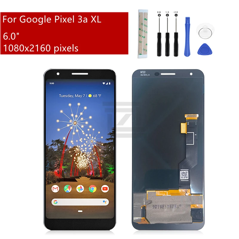 

Дисплей для Google Pixel 3AXL, ЖК-дисплей с рамкой для Pixel 3A, деталь для замены и ремонта