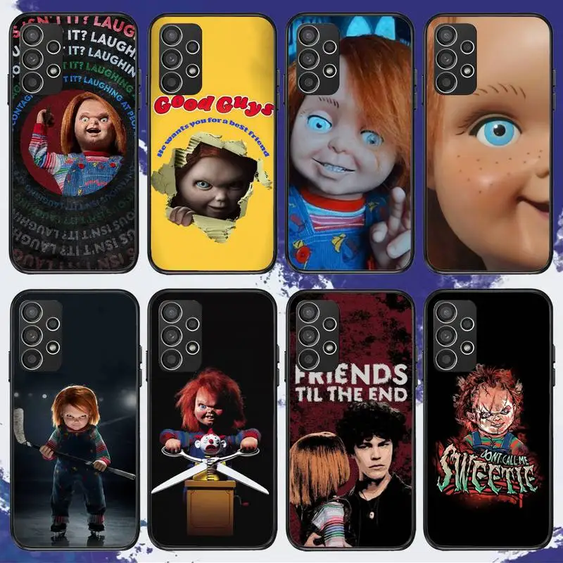 

horror c-chucky girl Phone Case For Samsung Galaxy S21 S20 S10 S9 Note10 Note9 shell