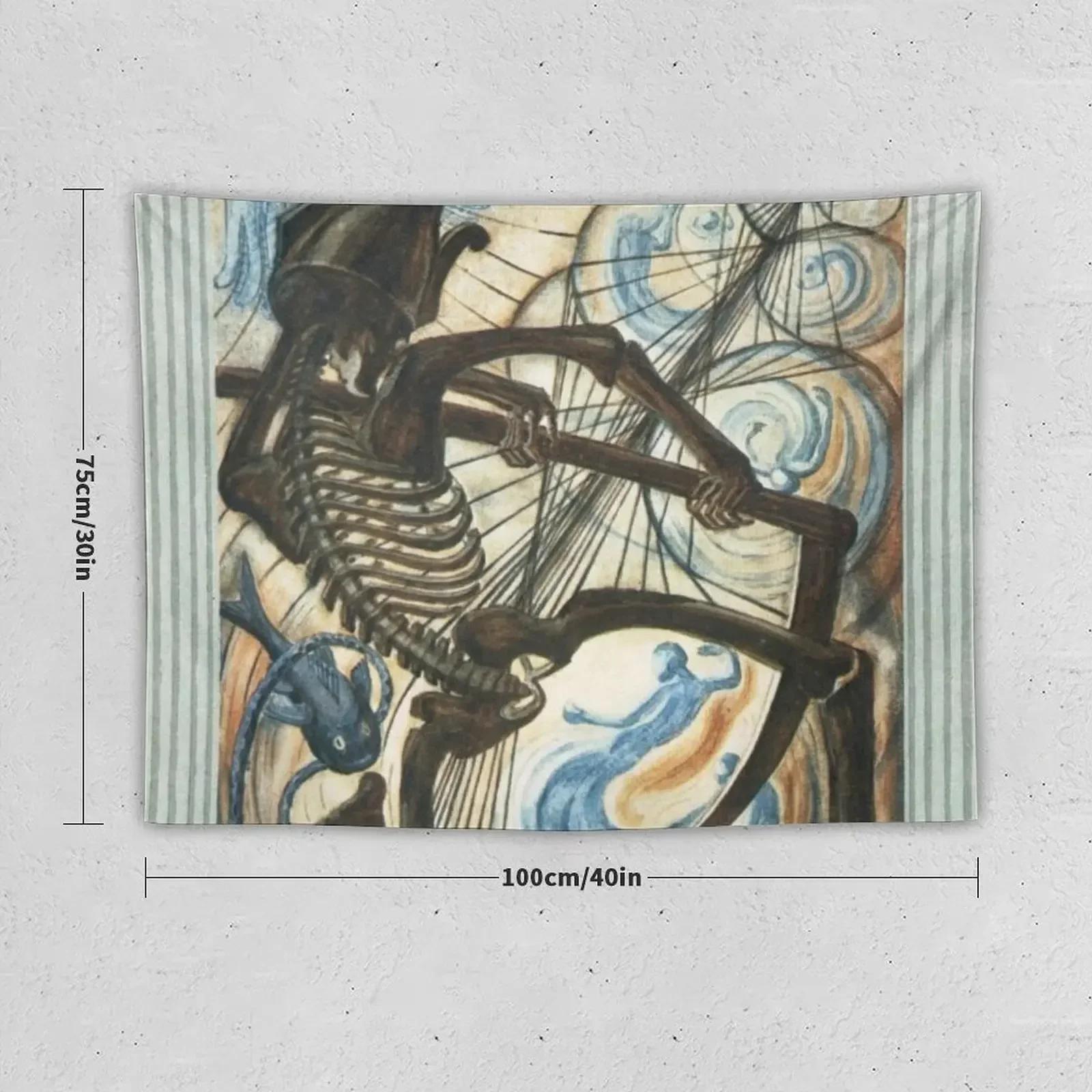 Украшение для дома Thoth Tarot / The Death Aleister Crowley Tapestry