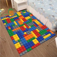 building blocks pattern toy carpets for kids bedroom living room kitchen floor mats home decor non slip floor pad rug 14 sizes