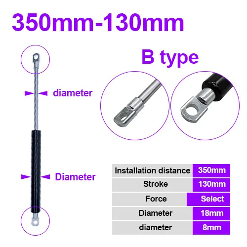 

Газовая пружина CNMAWAY 18*8 50-130 Н