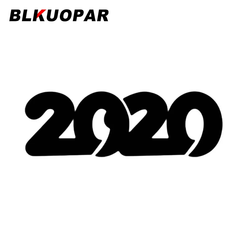 

BLKUOPAR 2020 год номер автомобиля Наклейка виниловая Водонепроницаемая окклюзия царапины наклейка личность креативный солнцезащитный крем ули...