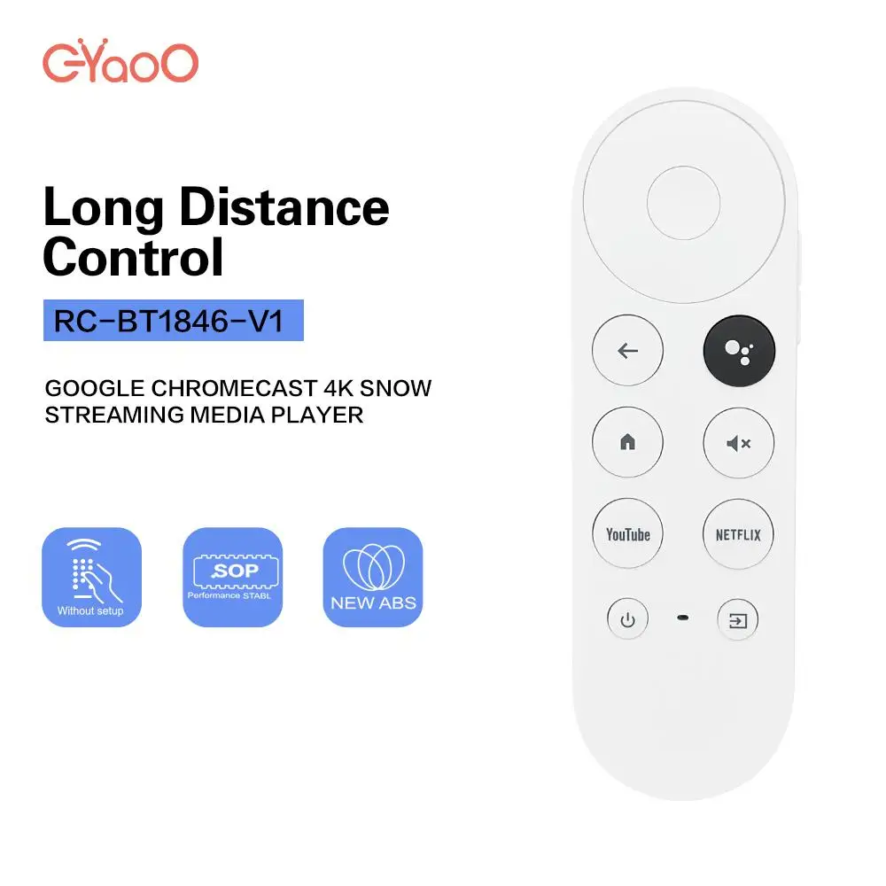 Сменный пульт дистанционного управления для Google TV G9N9N Chromecast Remote for 4K Snow Stick