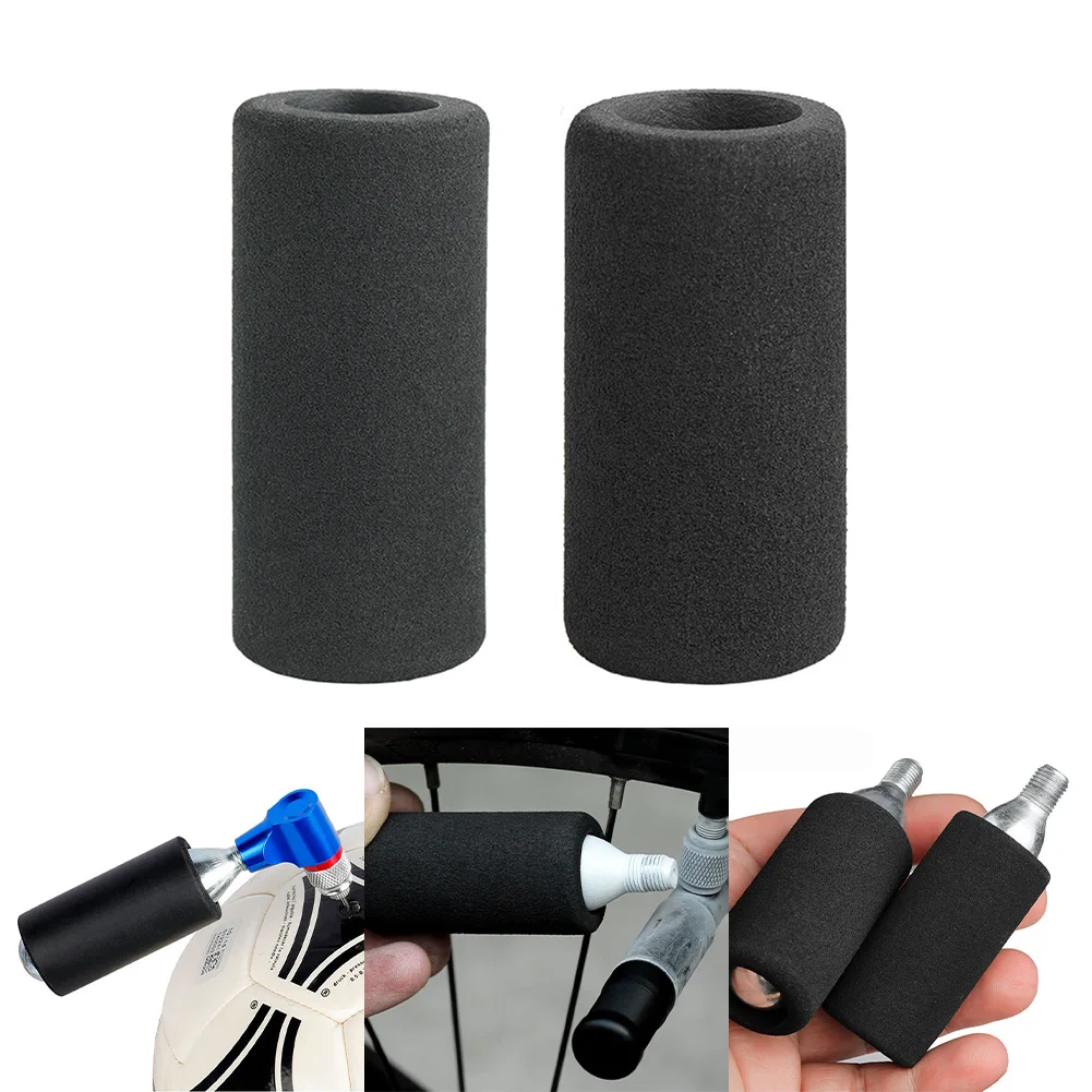 

2pcs CO2 Pump Protective Case Cartridge Capsule Sponge Cover For 12g/16g Gas Cylinder Cycling Parts Bicycle Accessories