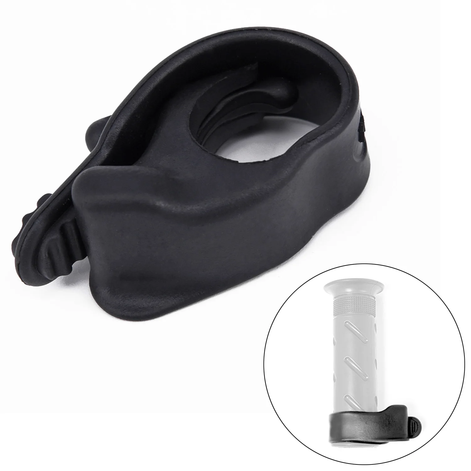 

Black Motorcycle Hand Grip Control Assist Oiling Rubber Booster Accessories High Quality Durable Useful Portable