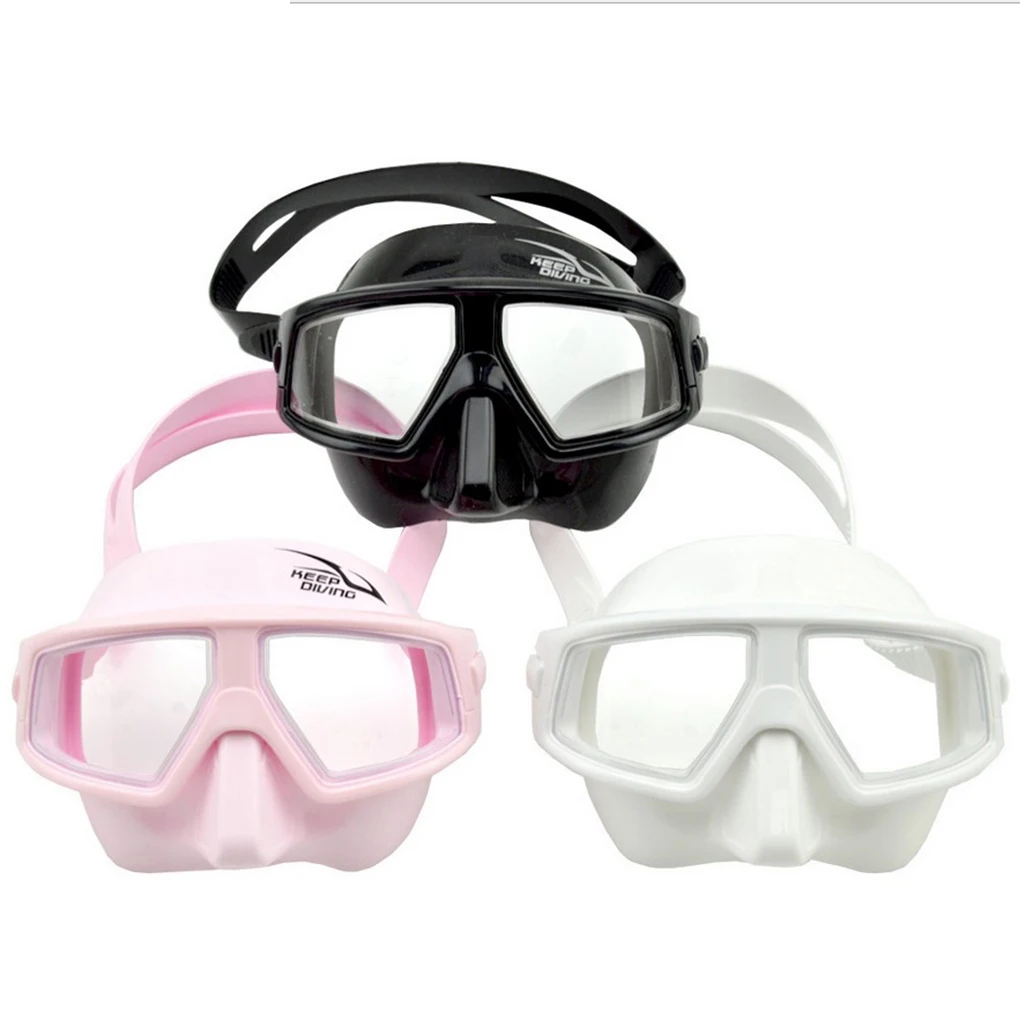 

Keep Diving DM-405 Silicone Face Guard Double Layers Eye Protection Shield Freediving Protectors Watersport Black