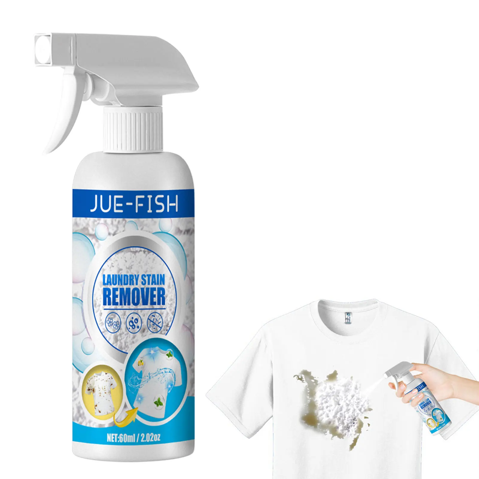 

Laundry Spray Stain Remover Quickly Clean Mild Texture Stain Treater Effective Stain Removal Fabric Cleaner For Furniture