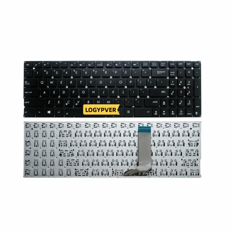 

Keyboard for ASUS X556U X756U X556 X556UA X556UB X756 A556U K556U F556U A556UV X556UF X556UJ X556UQ Black White US English