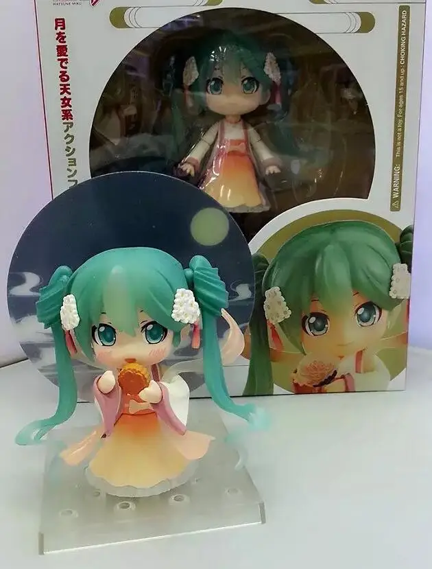 

Фигурка героя Nendoroid Hatsune Miku фея Луны 539 # белые фигурки Wugou коллекционные для детей