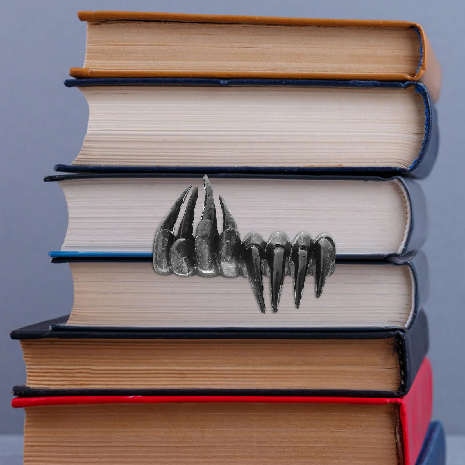 

Bookmark Page Halloween Bookmarks Book Hand Mark Reading Marker Claw Horror Scary Decor Clip Hands Stationery Funny Students