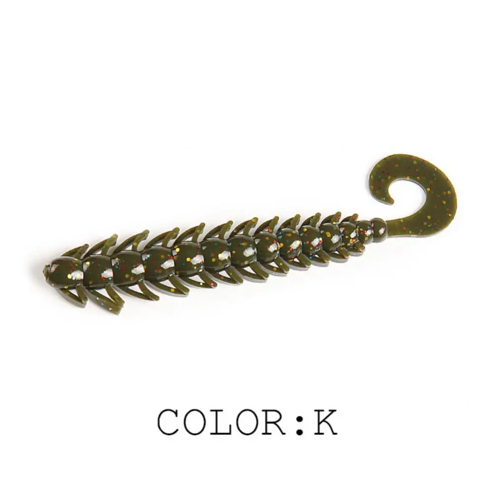 

Artificial Swimbait False Bionic Bait Mini Fish Worm Bait Soft Bait Flexible Shrimp Flavor Bait Fishing Lure Artificial Bait