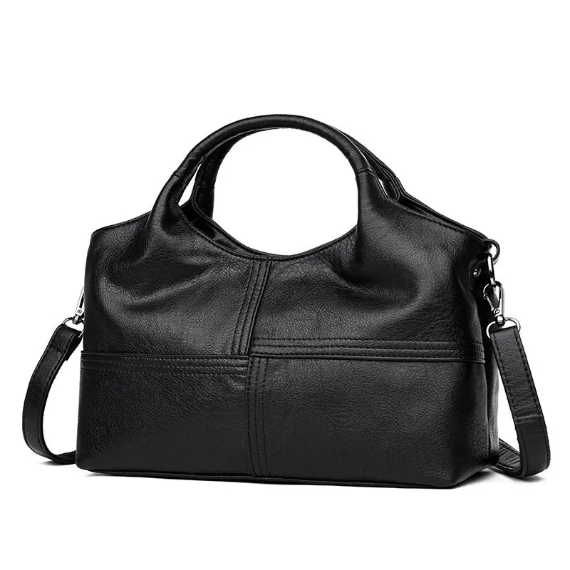 

2022 New PU Leather Women Handbags Female Fashion Messenger Crossbody Bags Ladies Shoulder Bags Bolsa Luxury Top-Handle Totes