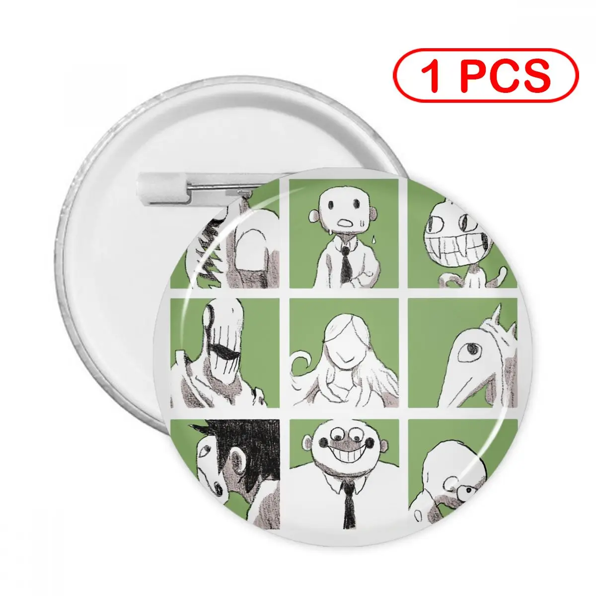 

Zacharie OFF - The Complete Crew Pins креативная брошь ювелирные изделия декор металлический значок для Девочки Детская Брошь кнопка для одежды подарок