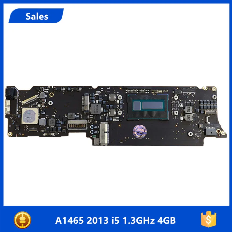 

A1465 notebook Motherboard 2013 Year 820-3435-A i5 1.3GHz 4GB For MacBook Air 11" Laptop Logic Board