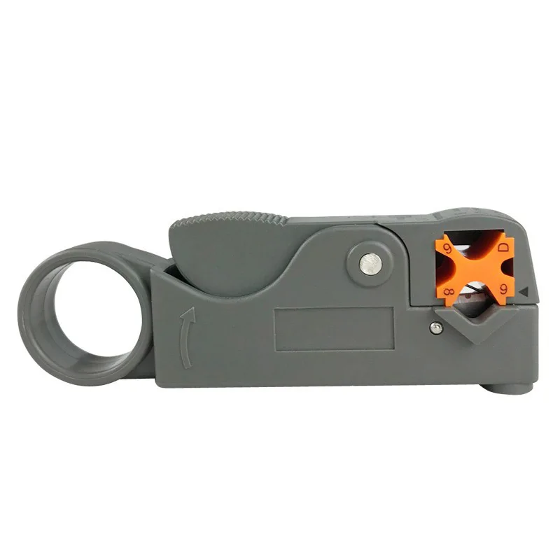 

10 шт., инструмент для зачистки коаксиального кабеля, из АБС-пластика