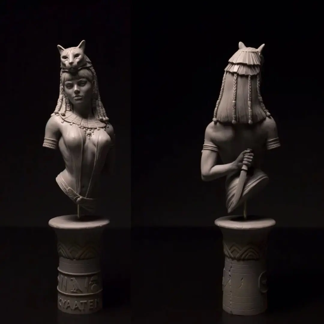 

1/10 Resin Model Bust GK， Unassembled and unpainted kit