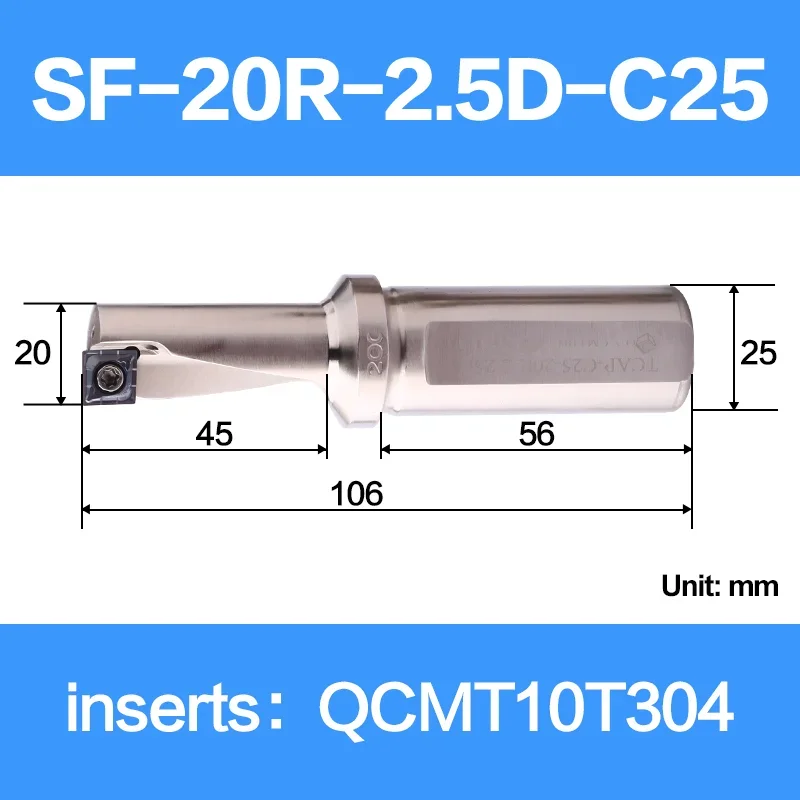 

Сверло KAGAU SF TCAP одногранное