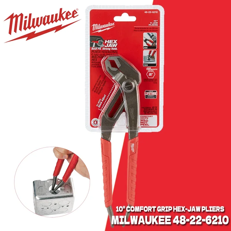

Milwaukee 10-дюймовые шестигранные плоскогубцы