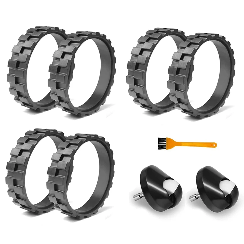 

Tires Replacement Spare Parts Accessories For Irobot Roomba Vacuum 500, 600, 700, 800, 900, E5, E6, I7 Series
