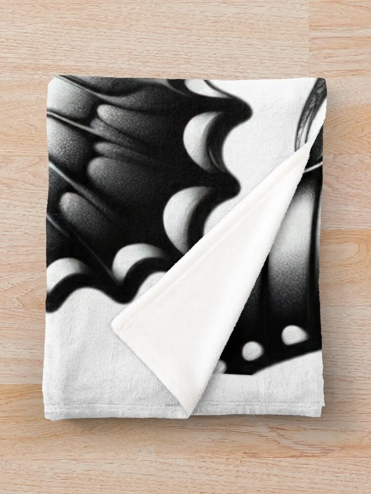 бабочка со змеей и цветочным татуировкой иллюстрация эскиз пледы роскошные