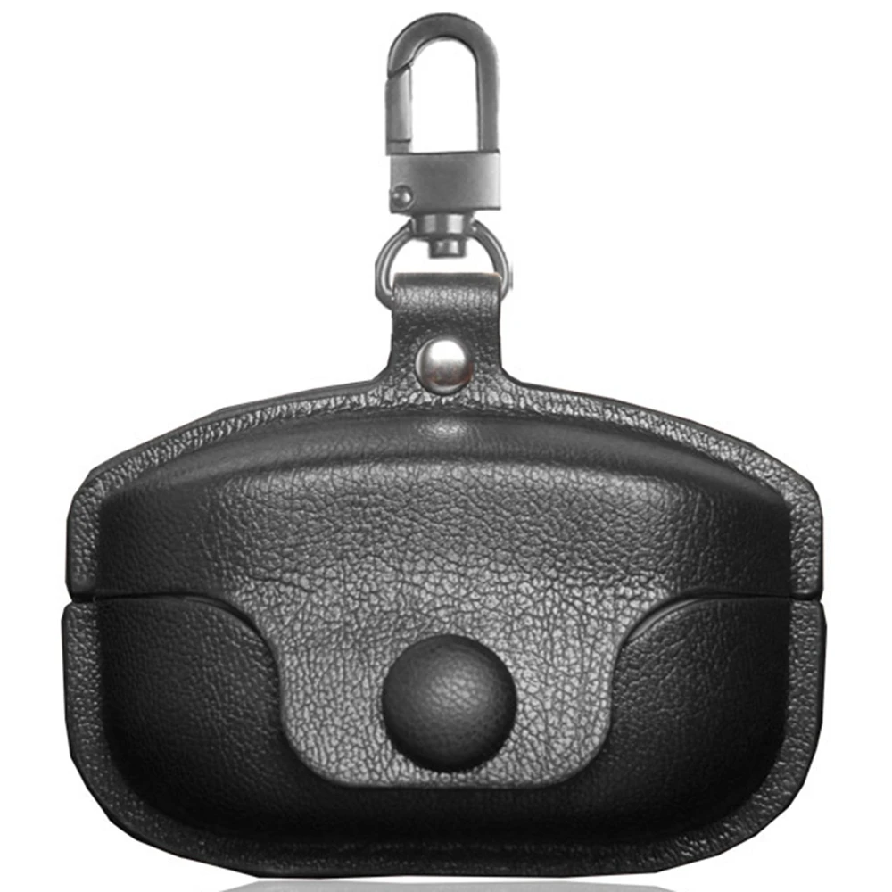 

Suitable for Sony WF 1000XM4 Headphone Protective Case, Headphone PU Leather Case (Lamb Pattern Black)