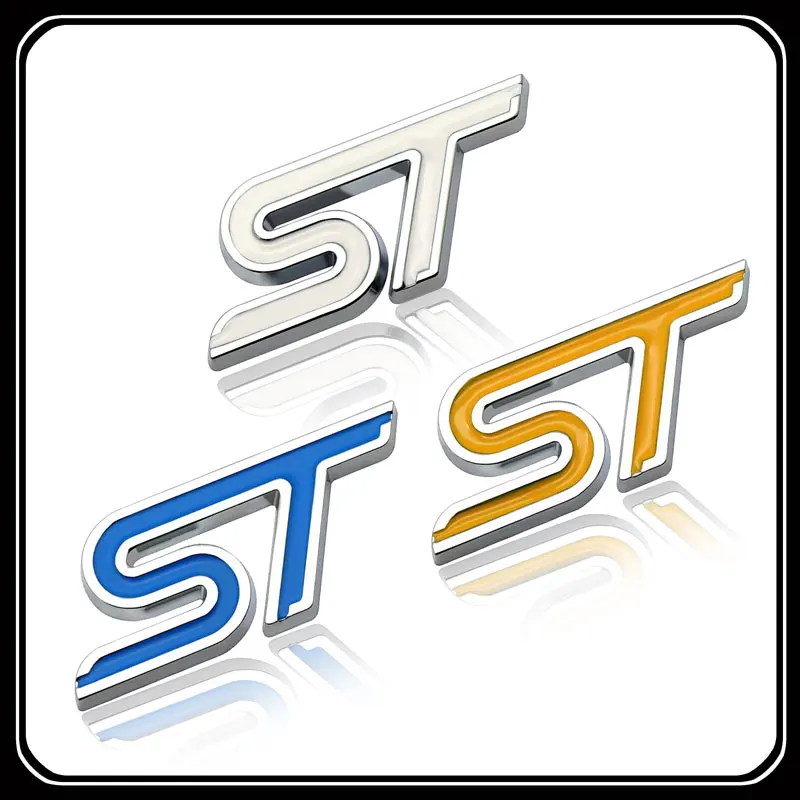 Автомобильный Декор 3D металлическая наклейка кузов задний багажник ST Стайлинг