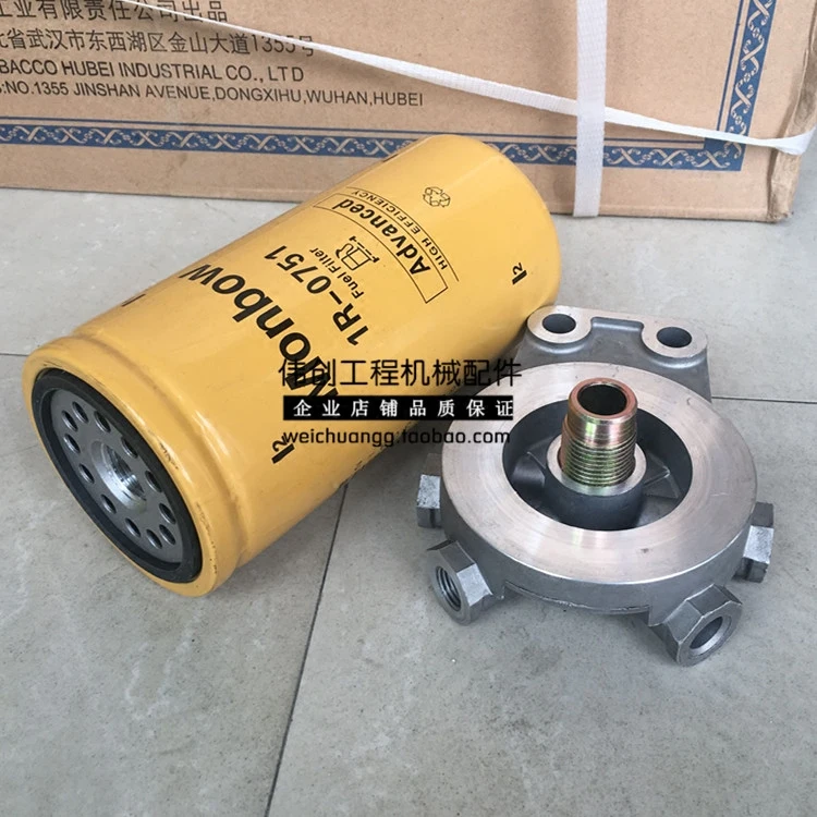 Детали экскаватора Дизельный фильтрующий элемент захват в сборе 1R-0751 Фитинги