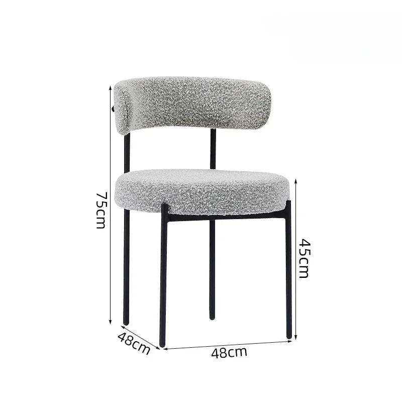 Кухонные дизайнерские обеденные стулья с акцентом эргономичный современный