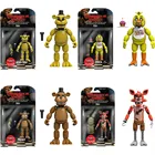 Фигурка героя FNAF из игры поломка безопасности, подвижная игровая игрушка-модель шаровара пять ночей, медведь Фредди фазбер, полуночная