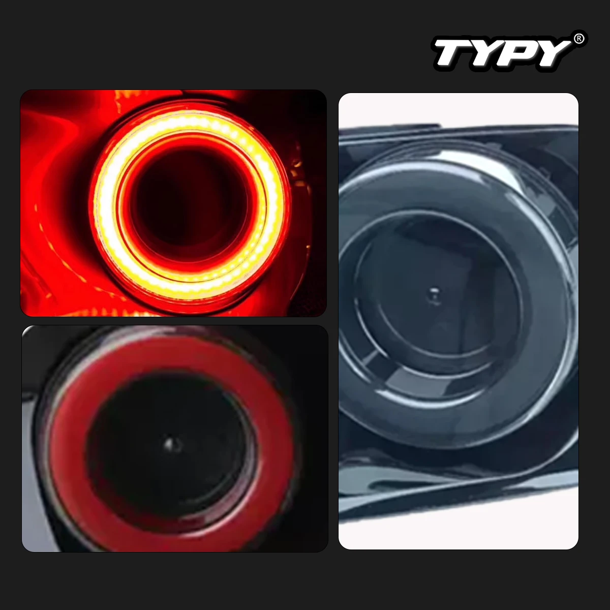 Автомобильная фонарь для задних фонарей Foud Mustang 2015-2021