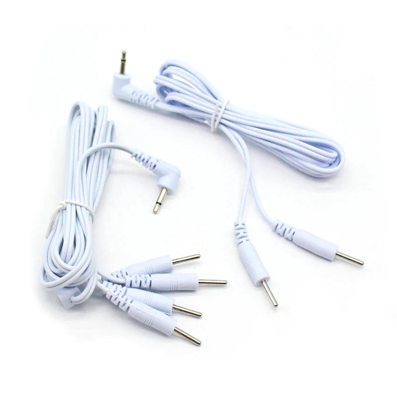 Cable de electrodo para acupuntura Tens, 2 y 4 pines, cabeza de...