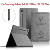 case for samsung galaxy tab s6 10 5 s6 lite 10 4 protective cover for tab s7 s8 11 s7 plus s8 12 4tablet smart sleep shell