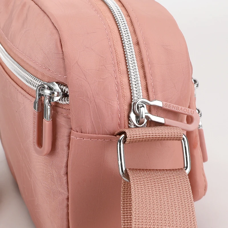 Нейлоновая Маленькая женская сумка через плечо Женский мессенджер дорожные