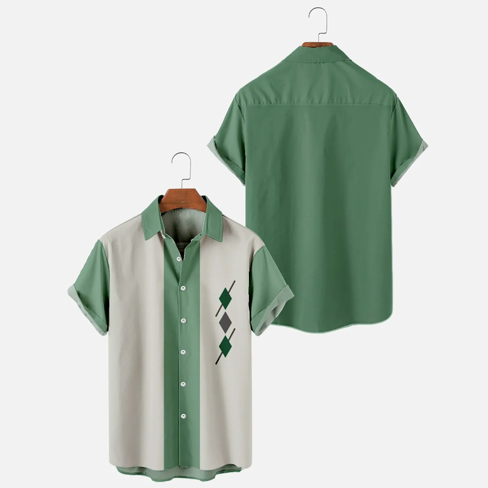 

Mens Printed Hawaiian Shirts Short Sleeve Button Down Beach Shirts Shirt For Man Big And Tall T Shirts for Men